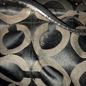 Coach Black Satin Purse!Large Hobo Style!Beautiful